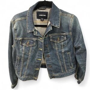 Lands' End Classic Blue Jean Jacket